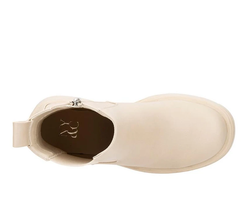 Women's New York and Company Tessa Heeled Chelsea Booties