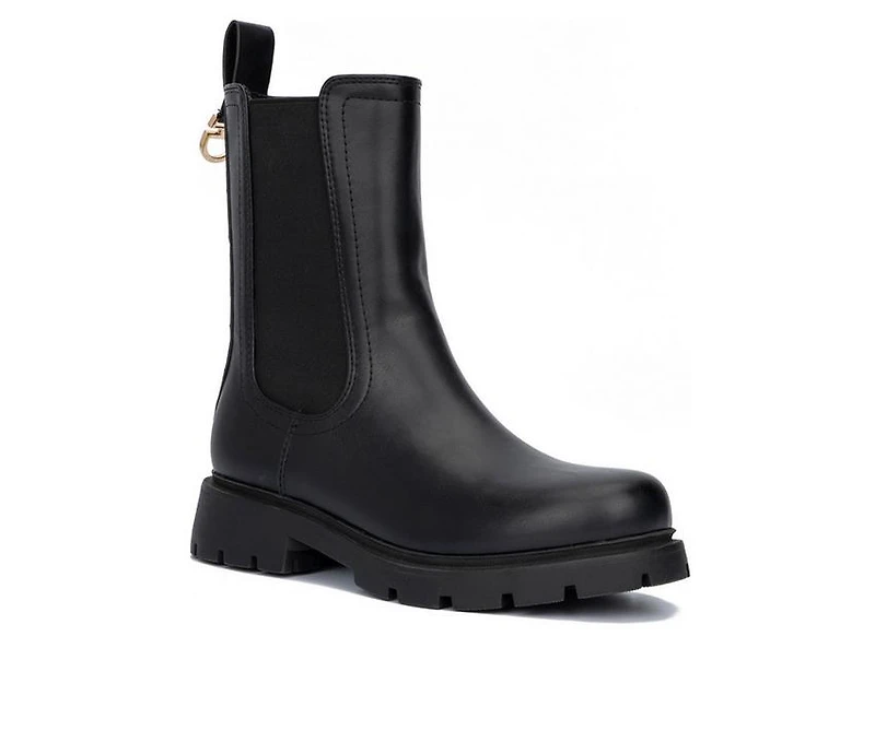 Women's New York and Company Mandi Chelsea Booties