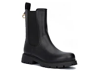 Women's New York and Company Mandi Chelsea Booties