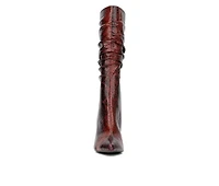 Women's New York and Company Earla Mid Calf Heeled Boots