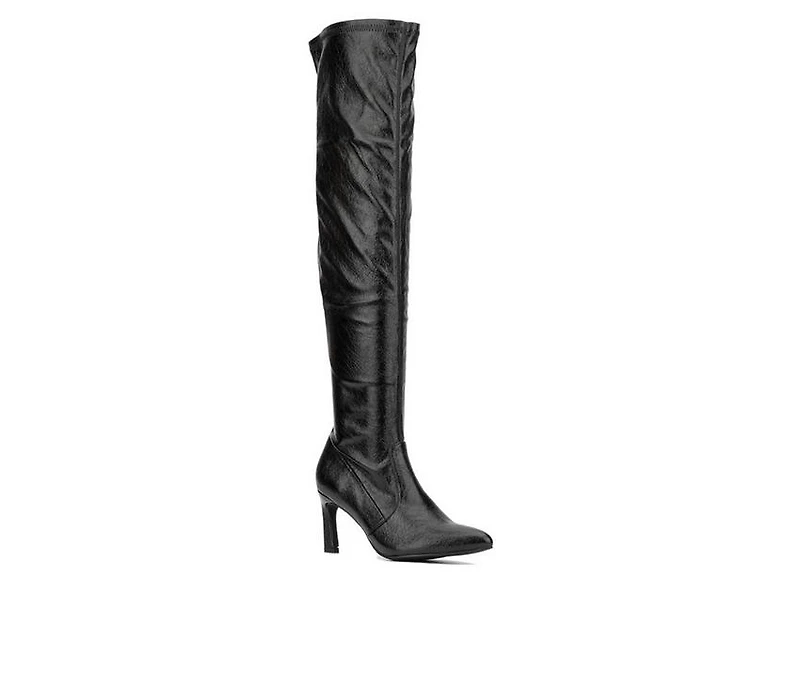 Women's New York and Company Xena Over the Knee Boots
