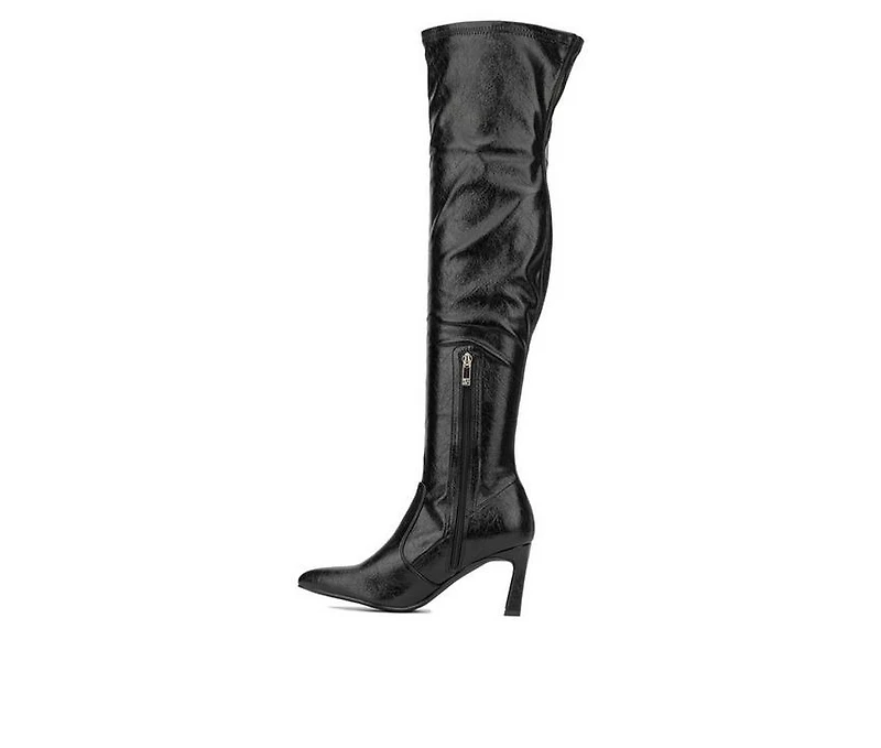 Women's New York and Company Xena Over the Knee Boots