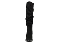 Women's New York and Company Damaris Knee High Heeled Boots