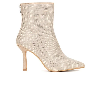Women's New York and Company Reana Heeled Booties