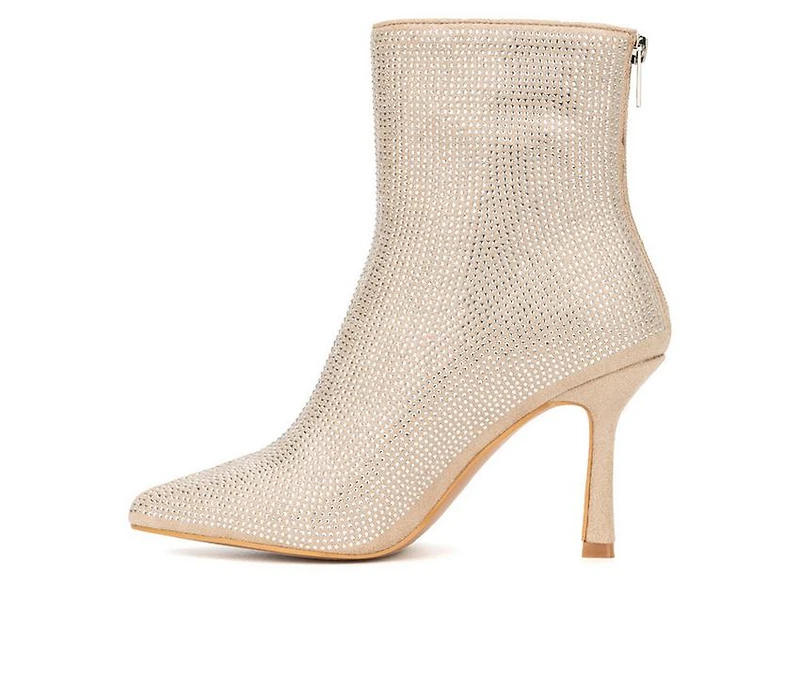 Women's New York and Company Reana Heeled Booties
