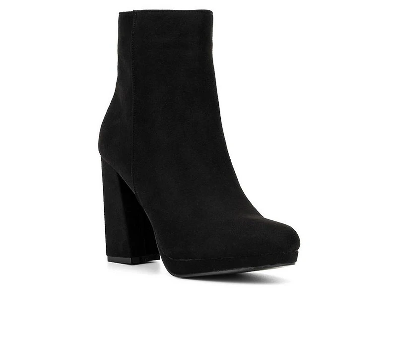 Women's New York and Company Fran Heeled Booties