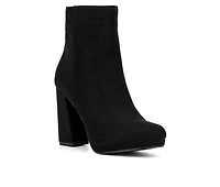 Women's New York and Company Fran Heeled Booties
