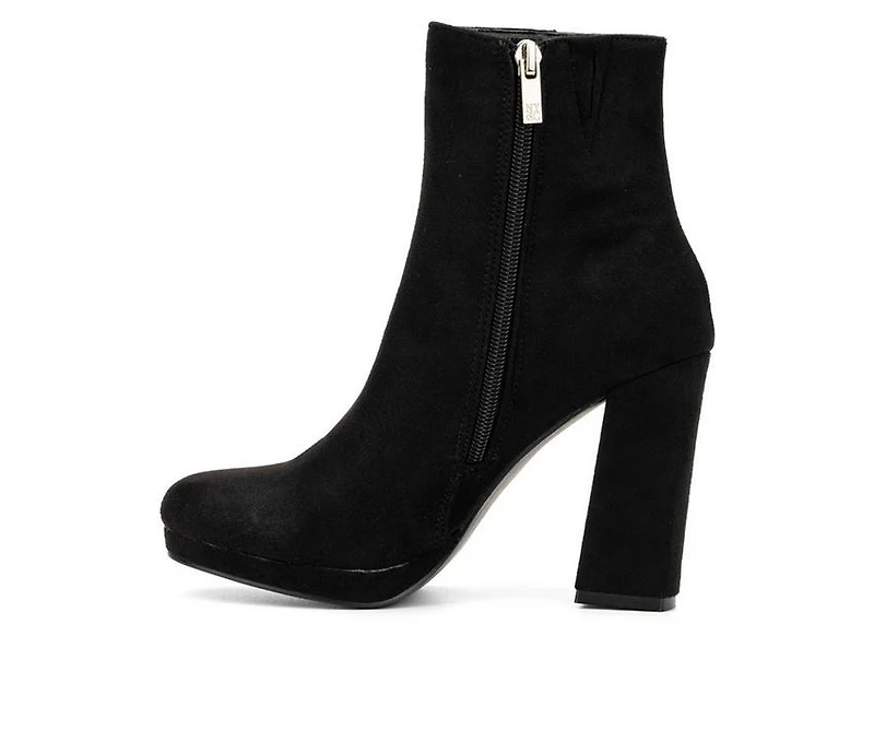 Women's New York and Company Fran Heeled Booties