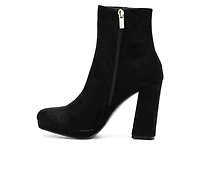 Women's New York and Company Fran Heeled Booties