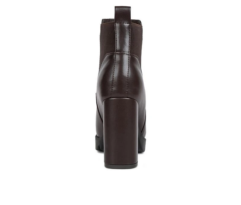 Women's London Rag Bolt Block Heel Chelsea Booties