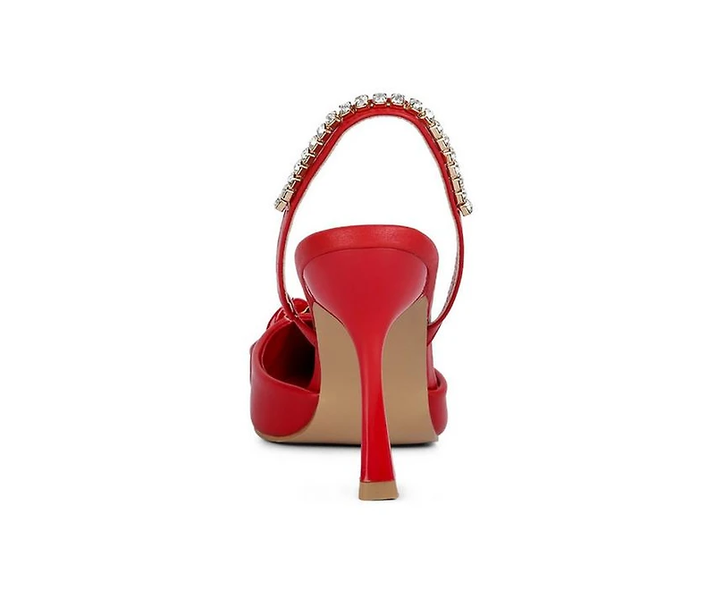 Women's London Rag Pull Pumps