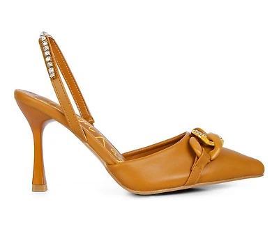Women's London Rag Pull Pumps