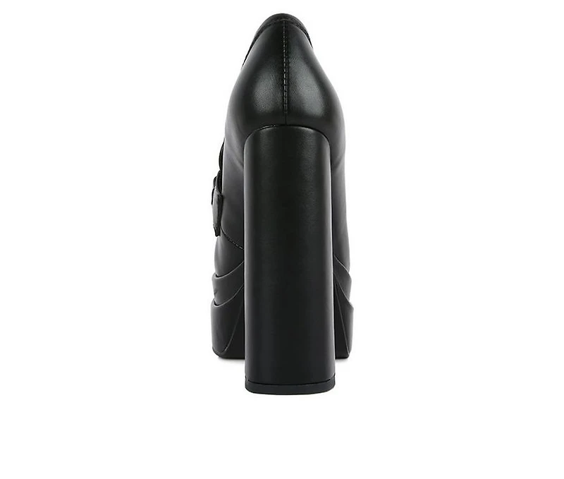 Women's London Rag Bratz Block Heel Platform Loafers