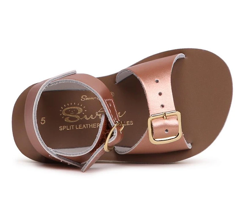 Girls' SUN-SAN Infant & Toddler Velcro Surfer Sandals