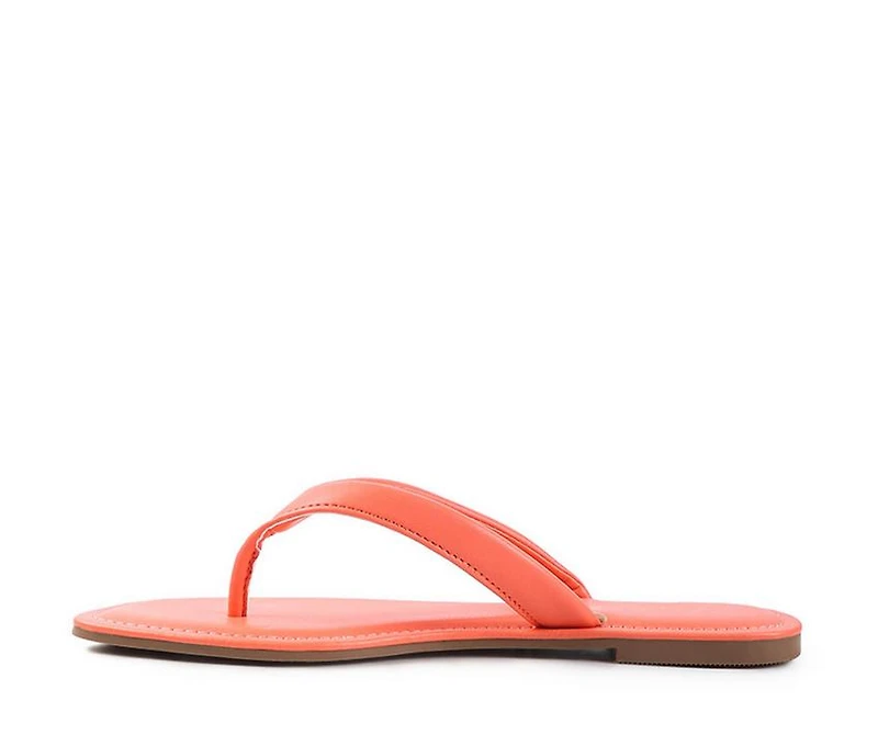 Women's London Rag Tolpo Flip-Flops