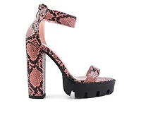 Women's London Rag Rattle Platform Dress Sandals