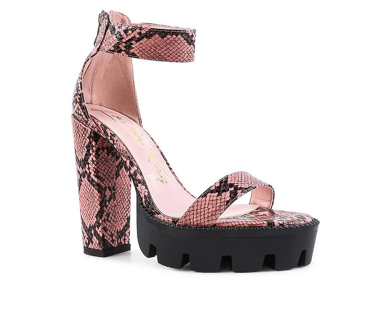 Women's London Rag Rattle Platform Dress Sandals