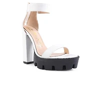Women's London Rag Rattle Platform Dress Sandals