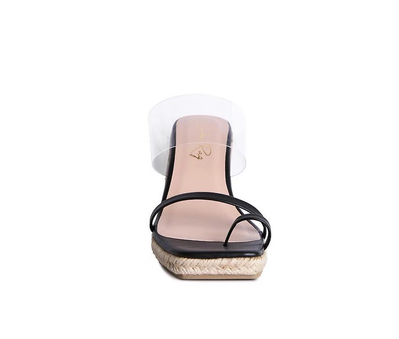 Women's London Rag Clear Path Espadrille Wedge Sandals