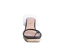 Women's London Rag Clear Path Espadrille Wedge Sandals