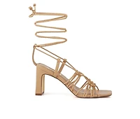 Women's London Rag Strings Attach Dress Sandals