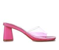 Women's London Rag Clear Flirt Dress Sandals