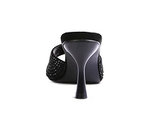 Women's London Rag Imprint Dress Sandals