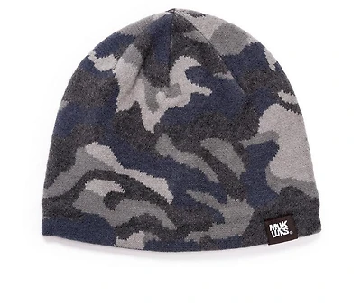 MUK LUKS Men's Camo Beanie