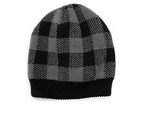 MUK LUKS Men's Print Heat Retainer Beanie