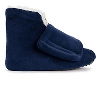 MUK LUKS Men's Adjustable Shearling Bootie Slippers