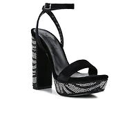 Women's Rag & Co Zircon Platform Dress Sandals