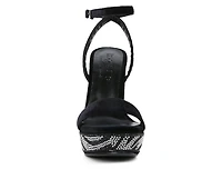 Women's Rag & Co Zircon Platform Dress Sandals