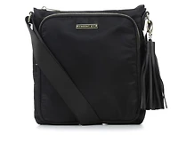 Madden Girl Nylon Tassel Crossbody Handbag