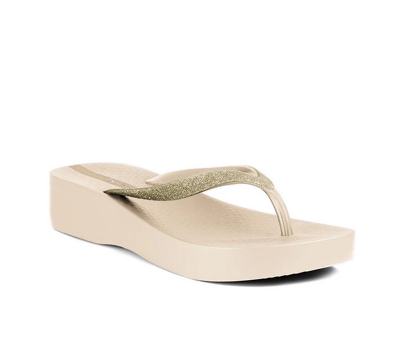 Women's Ipanema Mesh Chic Plat Low Wedge Flip-Flops