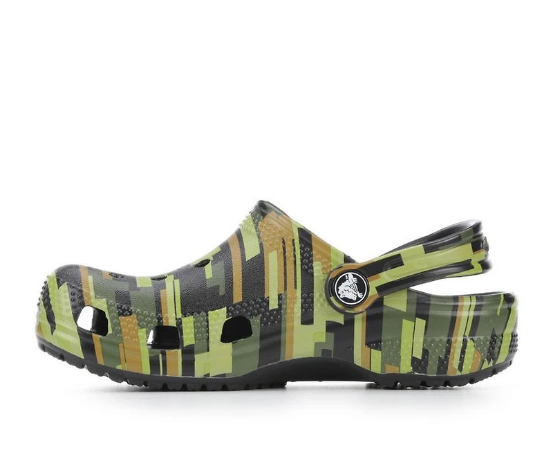 Boys' Crocs Little Kid & Big Classic Digi Camo Clogs