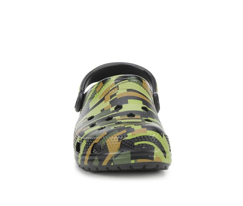 Boys' Crocs Little Kid & Big Classic Digi Camo Clogs