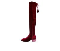 Women's London Rag Rumple Knee High Boots