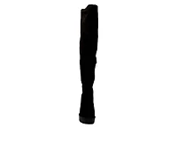 Women's London Rag Maple Over The Knee Heeled Boots