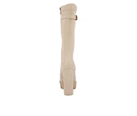 Women's London Rag Magnolia Knee High Lace Up Boots