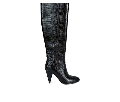 Women's London Rag Rum Rolls Knee High Boots