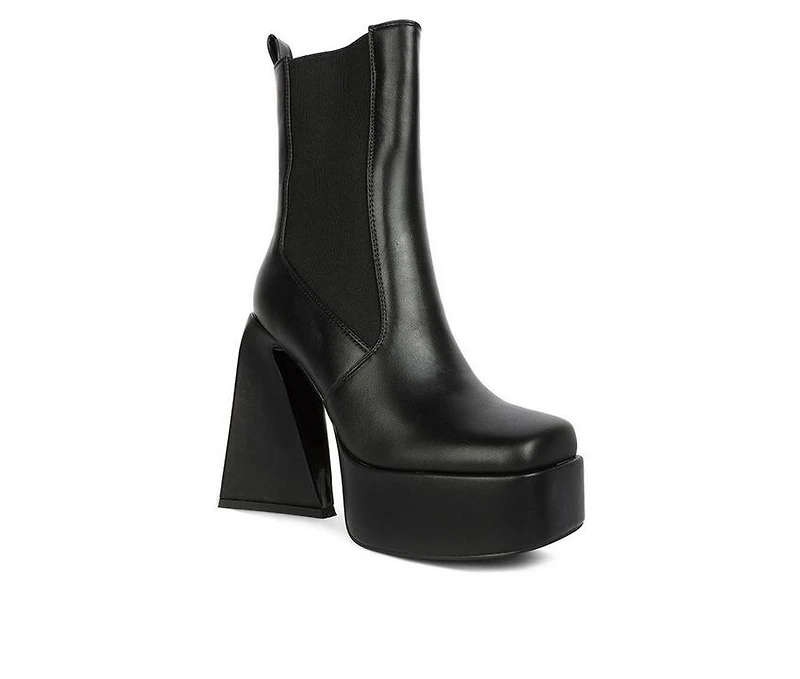 Women's London Rag Frosty Platform Heeled Booties