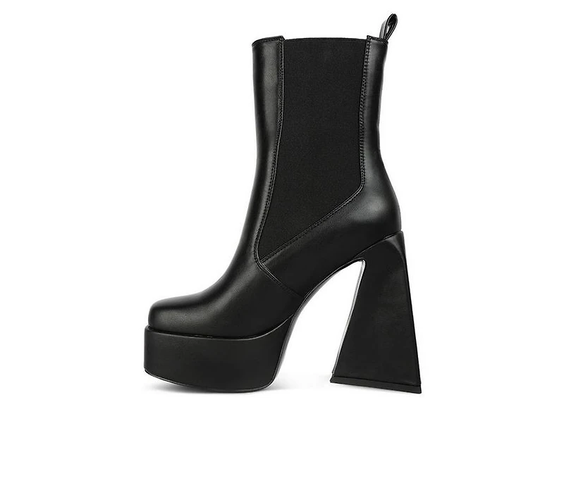 Women's London Rag Frosty Platform Heeled Booties