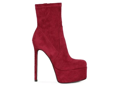 Women's London Rag Clubbing Platform Stiletto Booties