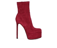 Women's London Rag Clubbing Platform Stiletto Booties