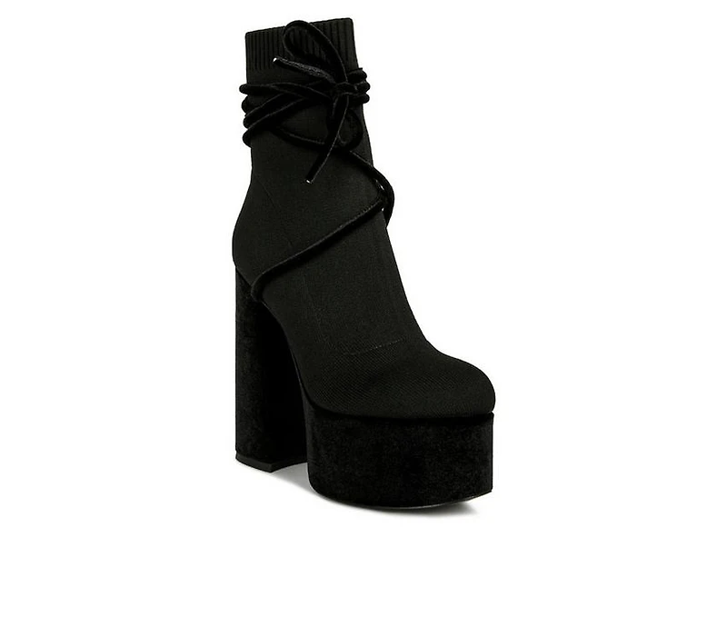 Women's London Rag After Pay Platform Heeled Booties