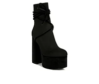 Women's London Rag After Pay Platform Heeled Booties