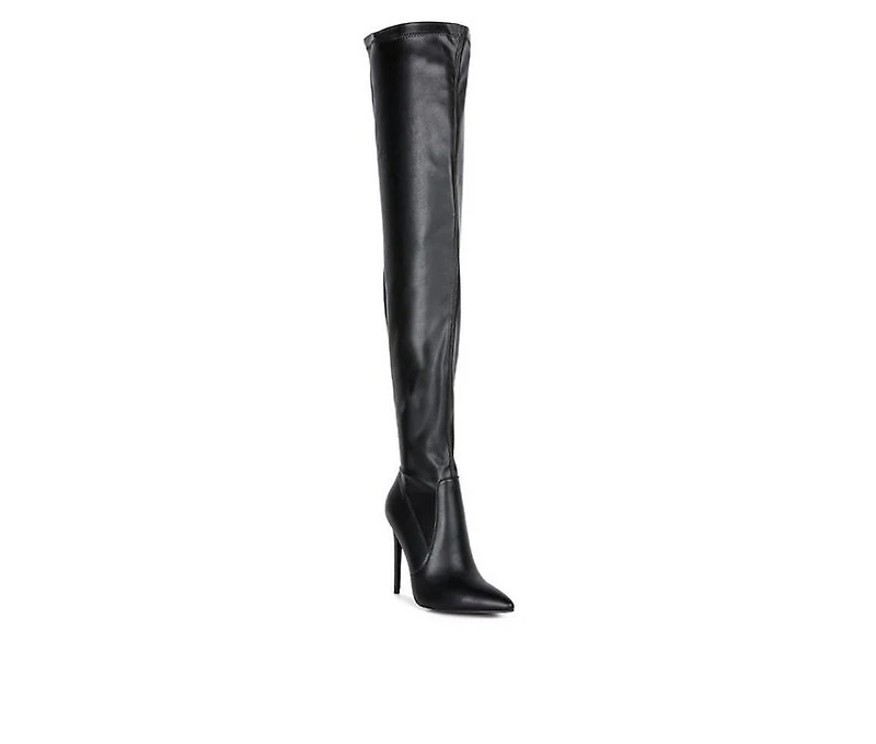Women's London Rag Gush Over The Knee Stiletto Boots