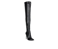 Women's London Rag Gush Over The Knee Stiletto Boots