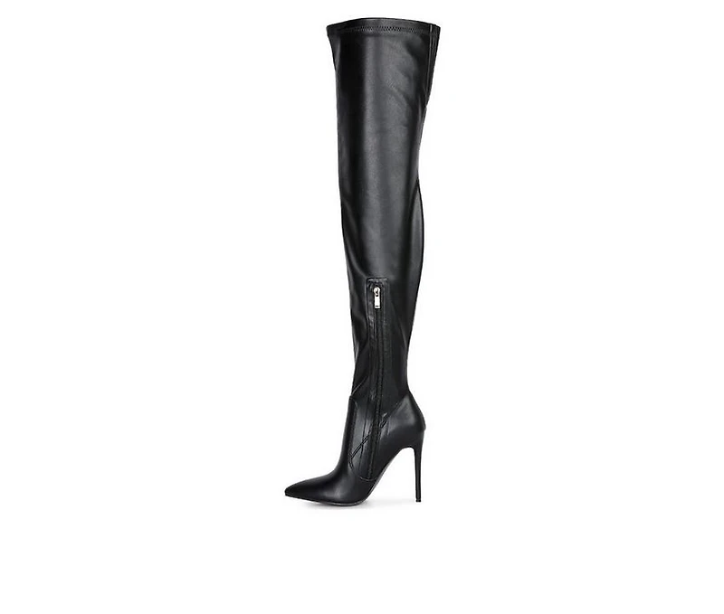 Women's London Rag Gush Over The Knee Stiletto Boots
