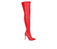 Women's London Rag Gush Over The Knee Stiletto Boots